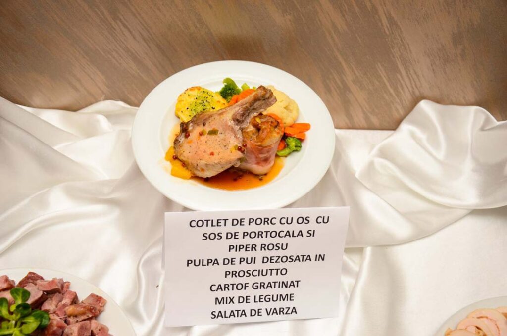 Meniu Restaurant nunta Turda - cotlet de porc